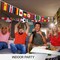 G128 2022 World Cup Bunting Banner | Flag 11 x 7.5 Inch, Full String 40 Feet | LiteWeave Pro Series Printed 150D Poly | String Flag Decor for Fan Club Party, Soccer Events, World Cup Fan Celebration